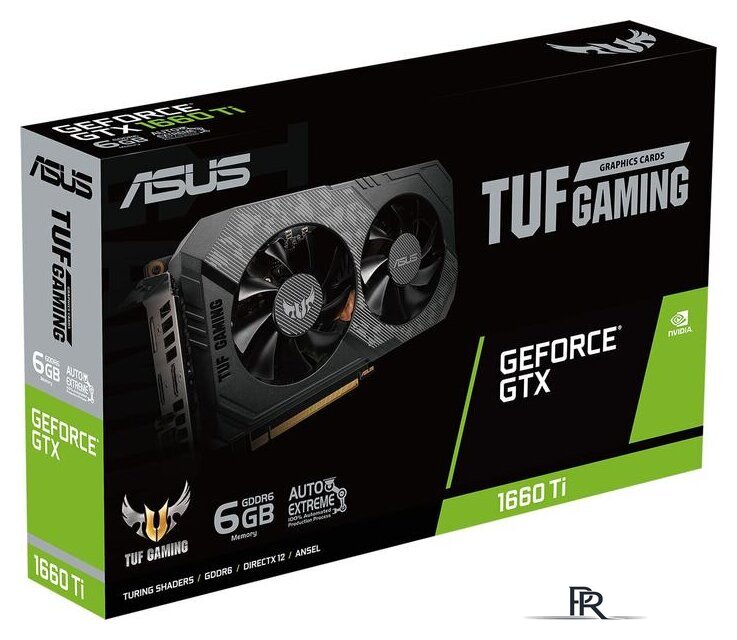 Видеокарта ASUS TUF Gaming GeForce GTX 1660 Ti Evo 6GB GDDR6 - Изображение №11 — Интернет-магазин ПроЗаказ