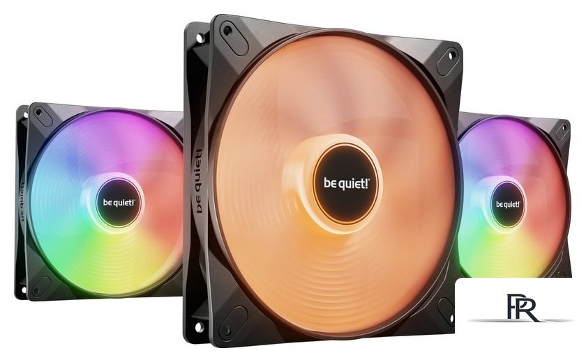 Комплект вентиляторов для корпуса be quiet! Light Wings LX 140mm PWM HS 3-Pack BL130 - Изображение №1 — Интернет-магазин ПроЗаказ