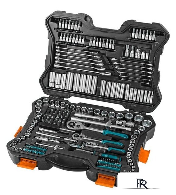 Универсальный набор инструментов Bort BTK-215 (215 предметов) - Изображение №1 — Интернет-магазин ПроЗаказ