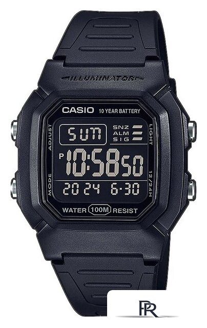 Наручные часы Casio W-800H-1B - Изображение №1 — Интернет-магазин ПроЗаказ
