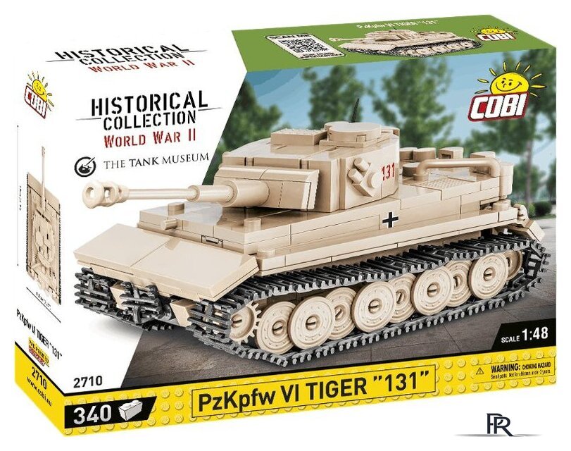 Конструктор Cobi World War II 2710 PzKpfw VI Tiger 131 - Изображение №1 — Интернет-магазин ПроЗаказ