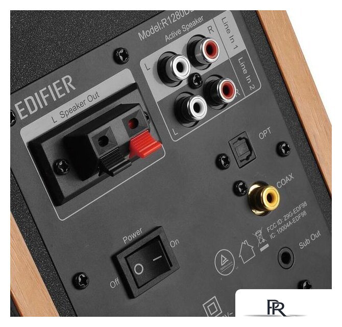 Акустика Edifier R1280DBs (коричневый) - Изображение №3 — Интернет-магазин ПроЗаказ