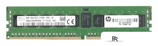 Оперативная память HP 8GB DDR4 PC4-17000 [805669-B21] - Изображение №1 — Интернет-магазин ПроЗаказ