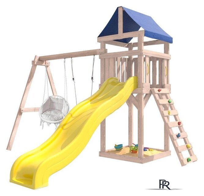 Игровой комплекс National Tree Company С качелями лодочка IgroWoods ДКНП-10 (не окрашен) - Изображение №2 — Интернет-магазин ПроЗаказ