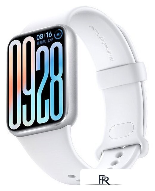 Фитнес-браслет Xiaomi Smart Band 9 Pro (серебристый, с белым силиконовым ремешком, международная версия) - Изображение №1 — Интернет-магазин ПроЗаказ