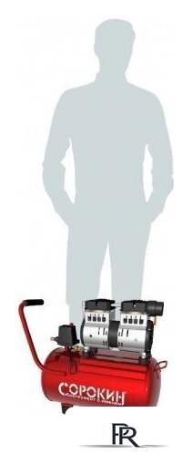 Компрессор Сорокин безмасляный, ресивер 24л 13.2 - Изображение №2 — Интернет-магазин ПроЗаказ