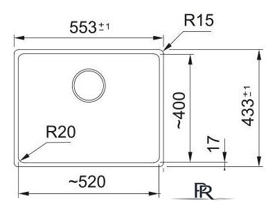 Кухонная мойка Franke Maris KNG 110-52 125.0731.690 (темно-серый) - Изображение №3 — Интернет-магазин ПроЗаказ