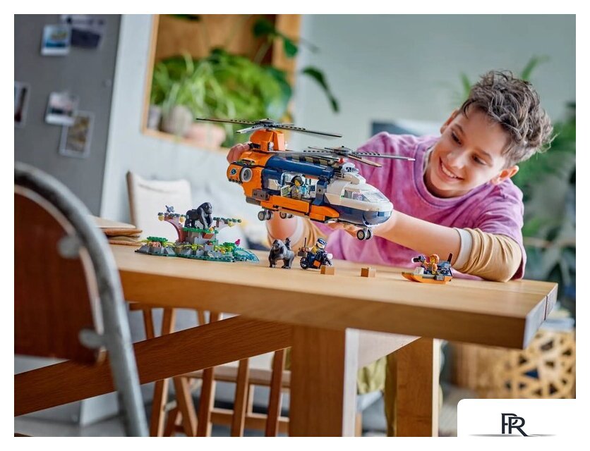 Конструктор LEGO City 60437 Вертолет исследователя джунглей в базовом лагере - Изображение №9 — Интернет-магазин ПроЗаказ