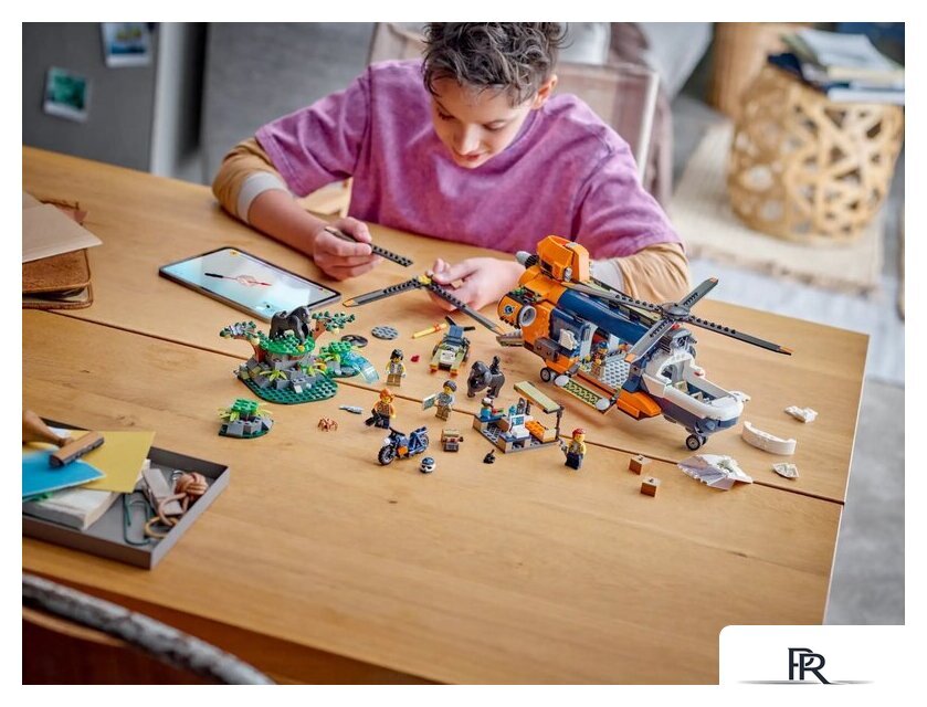 Конструктор LEGO City 60437 Вертолет исследователя джунглей в базовом лагере - Изображение №11 — Интернет-магазин ПроЗаказ