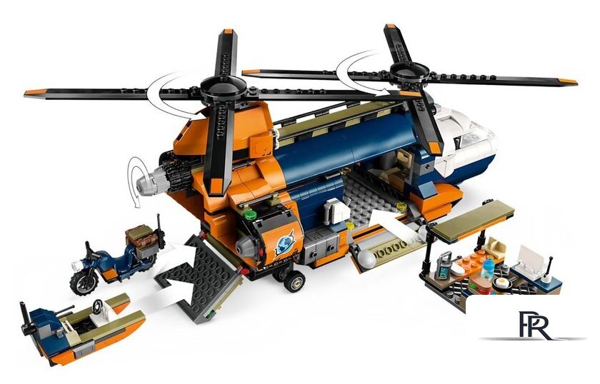 Конструктор LEGO City 60437 Вертолет исследователя джунглей в базовом лагере - Изображение №4 — Интернет-магазин ПроЗаказ