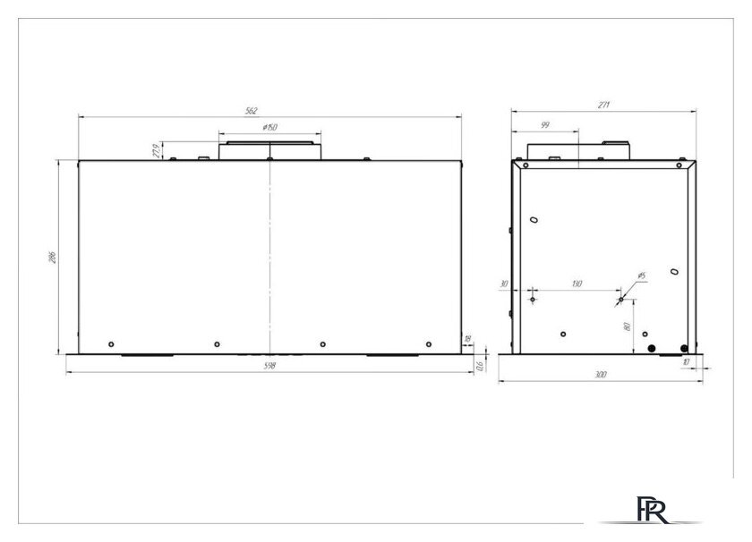 Кухонная вытяжка Faber Scatola WH А60 (305.0738.591) - Изображение №10 — Интернет-магазин ПроЗаказ