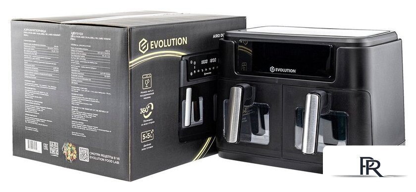Аэрогриль (аэрофритюрница) Evolution AIRO DualGrill 10L - Изображение №8 — Интернет-магазин ПроЗаказ