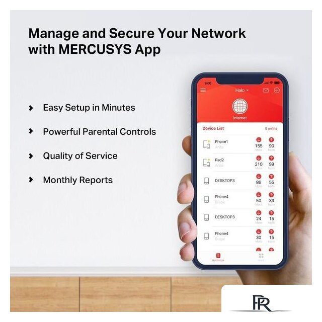 Wi-Fi система Mercusys Halo H50G (3 шт) - Изображение №9 — Интернет-магазин ПроЗаказ