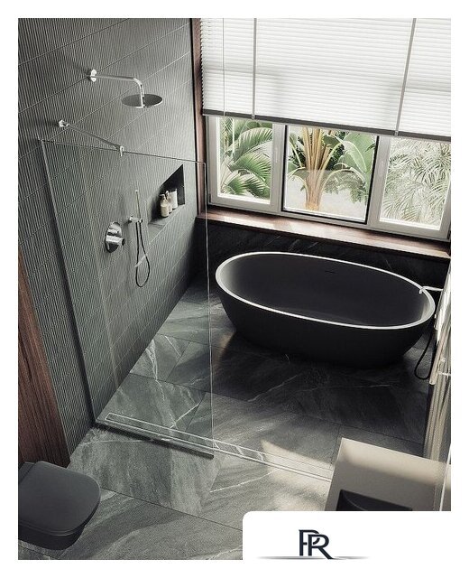 Душевая стенка MaybahGlass 195x79 MGD-695-5у (прозрачное стекло/хром матовый) - Изображение №5 — Интернет-магазин ПроЗаказ