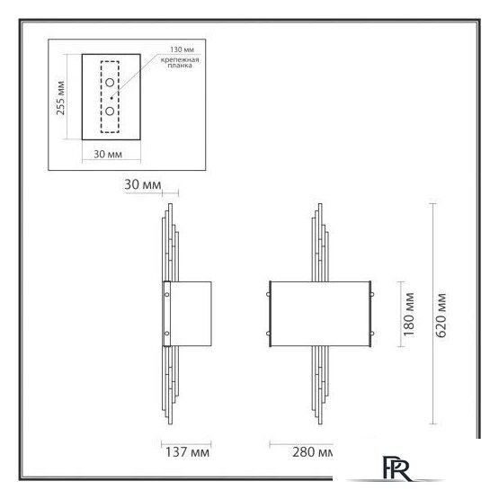 Бра Odeon Light Margaret 5415/2WA - Изображение №2 — Интернет-магазин ПроЗаказ