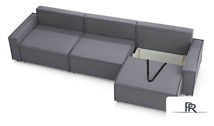 Диван Mio Tesoro Дюссельдорф 293 1.5ек-1.5ек-1.5ек (1173 Savanna Plus Grafit) - Изображение №8 — Интернет-магазин ПроЗаказ