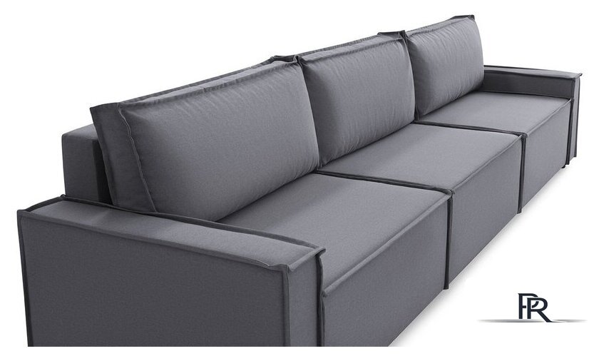 Диван Mio Tesoro Дюссельдорф 293 1.5ек-1.5ек-1.5ек (1173 Savanna Plus Grafit) - Изображение №3 — Интернет-магазин ПроЗаказ