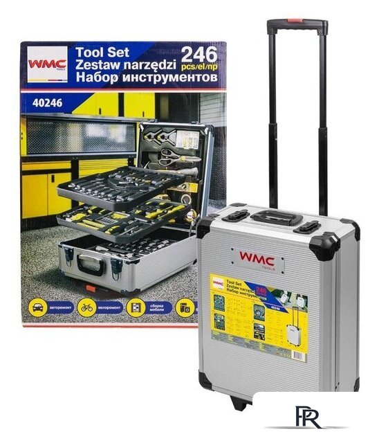 Универсальный набор инструментов WMC Tools 40246(57275) - Изображение №4 — Интернет-магазин ПроЗаказ