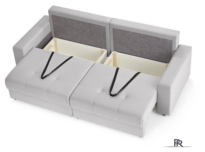 Диван Mio Tesoro Манчестер 292 1.5ек-1.5ек (841 светло-серый) - Изображение №8 — Интернет-магазин ПроЗаказ