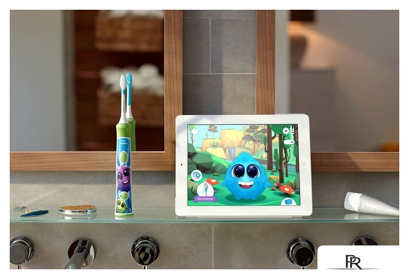 Электрическая зубная щетка Philips Sonicare For Kids HX6352/11 - Изображение №3 — Интернет-магазин ПроЗаказ