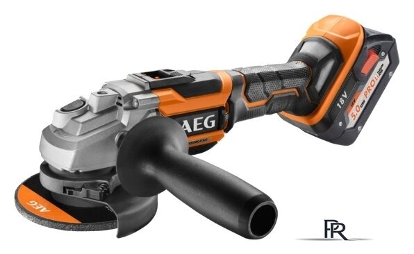 Угловая шлифмашина AEG Powertools BEWS 18-125BL-502C 4935464417 (с 2-мя АКБ, кейс) - Изображение №1 — Интернет-магазин ПроЗаказ