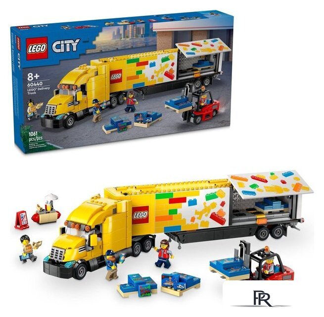 Конструктор LEGO City 60440 Желтый грузовик для доставки - Изображение №2 — Интернет-магазин ПроЗаказ