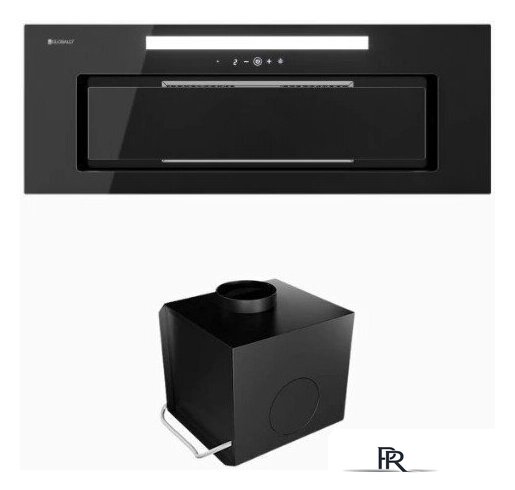 Кухонная вытяжка Globalo Silentio 80.2 Black + Turbina TW 3.1 - Изображение №5 — Интернет-магазин ПроЗаказ