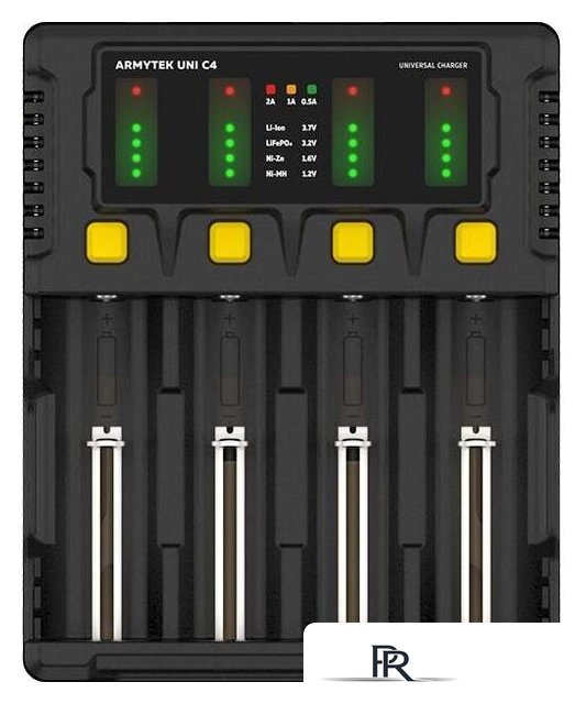 Зарядное устройство Armytek Uni C4 A04501C - Изображение №6 — Интернет-магазин ПроЗаказ