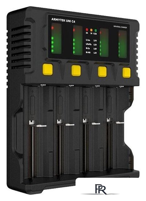 Зарядное устройство Armytek Uni C4 A04501C - Изображение №1 — Интернет-магазин ПроЗаказ