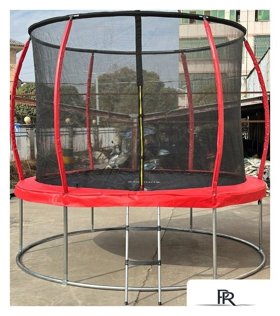 Батут Sundays Favorite Premium 8FT (красный, с сеткой, с лестницей) - Изображение №17 — Интернет-магазин ПроЗаказ