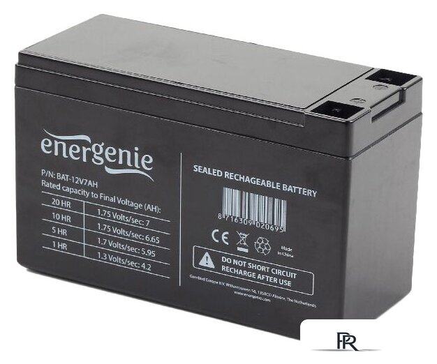 Аккумулятор для ИБП EnerGenie BAT-12V7AH - Изображение №1 — Интернет-магазин ПроЗаказ