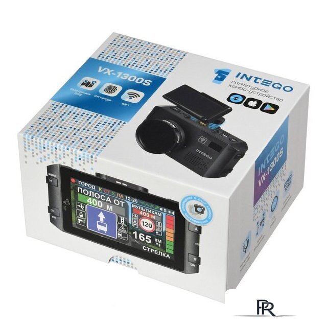 Видеорегистратор-радар детектор-GPS информатор (3в1) Intego VX-1300S 4К - Изображение №2 — Интернет-магазин ПроЗаказ
