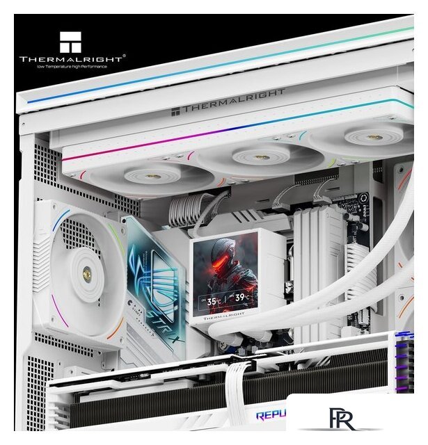 Система жидкостного охлаждения для процессора Thermalright Peerless Vision 360 UB ARGB (белый) - Изображение №6 — Интернет-магазин ПроЗаказ