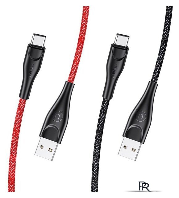 Кабель Usams U41 Type-C US-SJ392 (черный) - Изображение №1 — Интернет-магазин ПроЗаказ