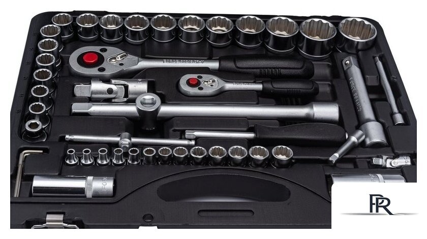 Набор трещотка с головками и битами Force 4941R-9 (94 предмета) - Изображение №5 — Интернет-магазин ПроЗаказ