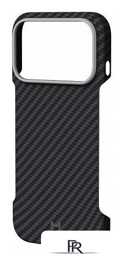 Чехол для телефона Magssory Aramid Zero Case для iPhone 17 Pro Black CFB047 - Изображение №3 — Интернет-магазин ПроЗаказ