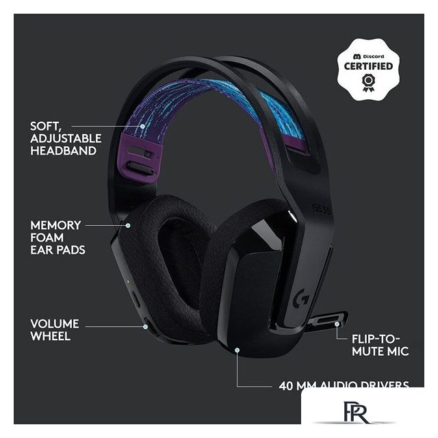 Наушники Logitech G535 (черный) - Изображение №10 — Интернет-магазин ПроЗаказ