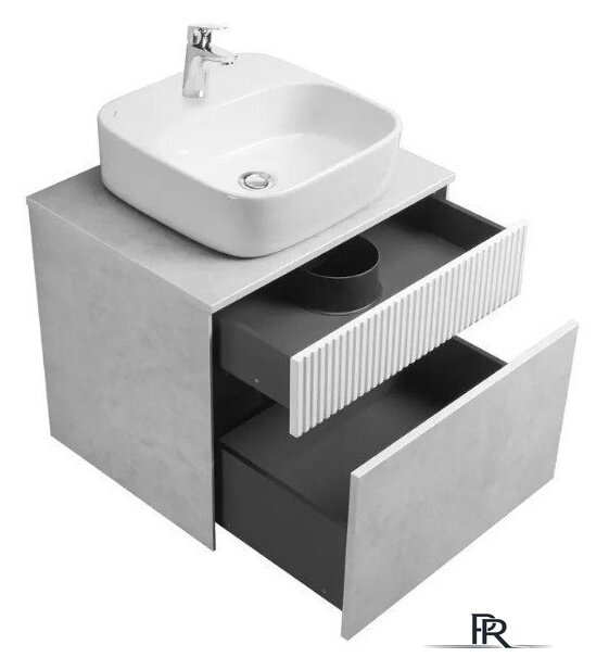  Акватон Тумба с умывальником Марбл Слэйт 60 1A2761K0MH4C0 - Изображение №3 — Интернет-магазин ПроЗаказ