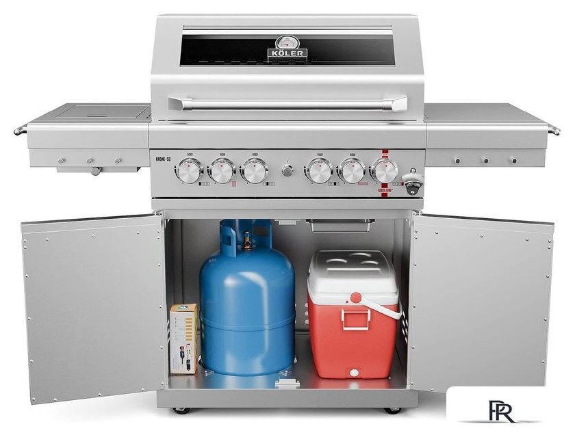 Газовый гриль для дачи Koler Krone S2 Silver KK-S2/S - Изображение №7 — Интернет-магазин ПроЗаказ