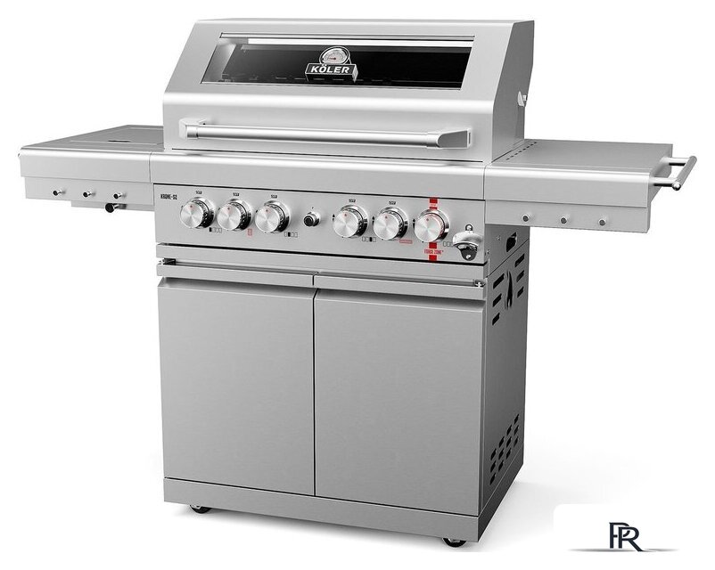 Газовый гриль для дачи Koler Krone S2 Silver KK-S2/S - Изображение №8 — Интернет-магазин ПроЗаказ
