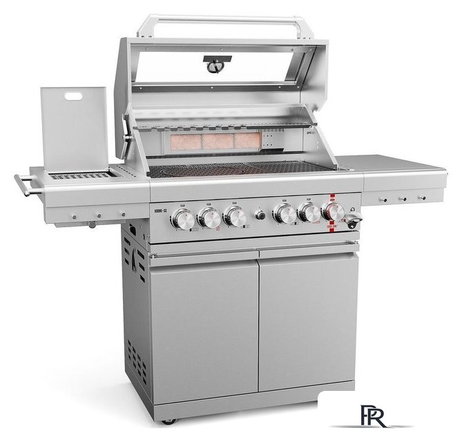 Газовый гриль для дачи Koler Krone S2 Silver KK-S2/S - Изображение №15 — Интернет-магазин ПроЗаказ