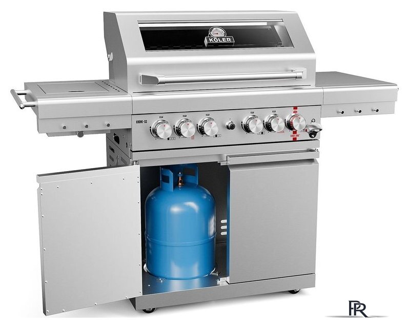 Газовый гриль для дачи Koler Krone S2 Silver KK-S2/S - Изображение №13 — Интернет-магазин ПроЗаказ