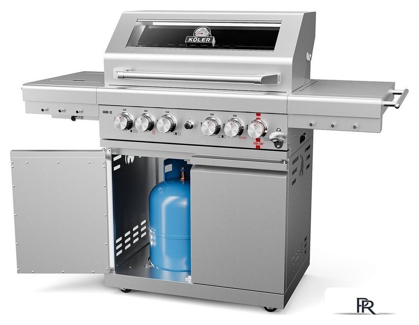 Газовый гриль для дачи Koler Krone S2 Silver KK-S2/S - Изображение №14 — Интернет-магазин ПроЗаказ