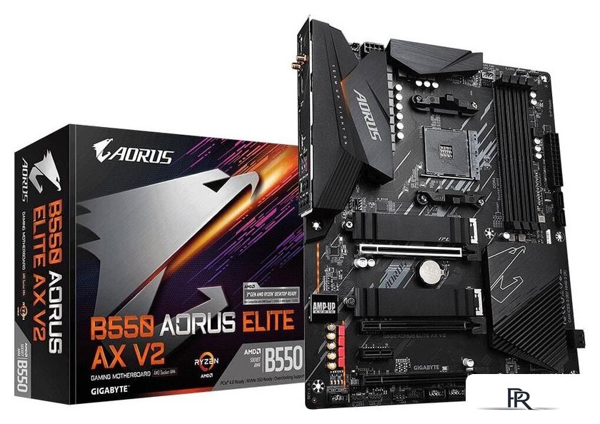 Материнская плата Gigabyte B550 Aorus Elite AX V2 (rev. 1.0) - Изображение №6 — Интернет-магазин ПроЗаказ
