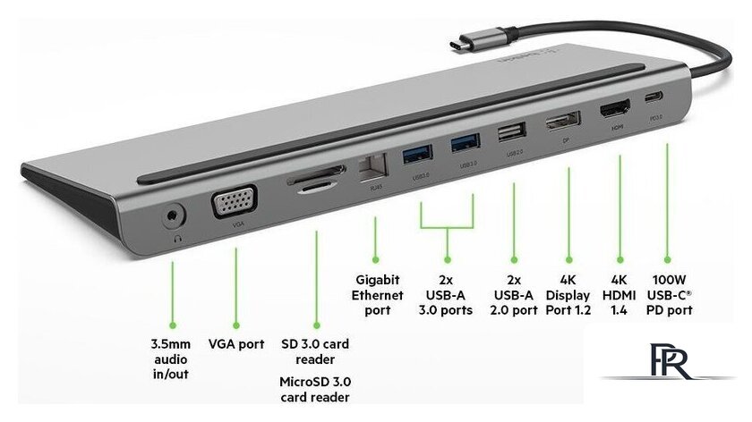 Док-станция Belkin INC004btSGY (серый) - Изображение №3 — Интернет-магазин ПроЗаказ