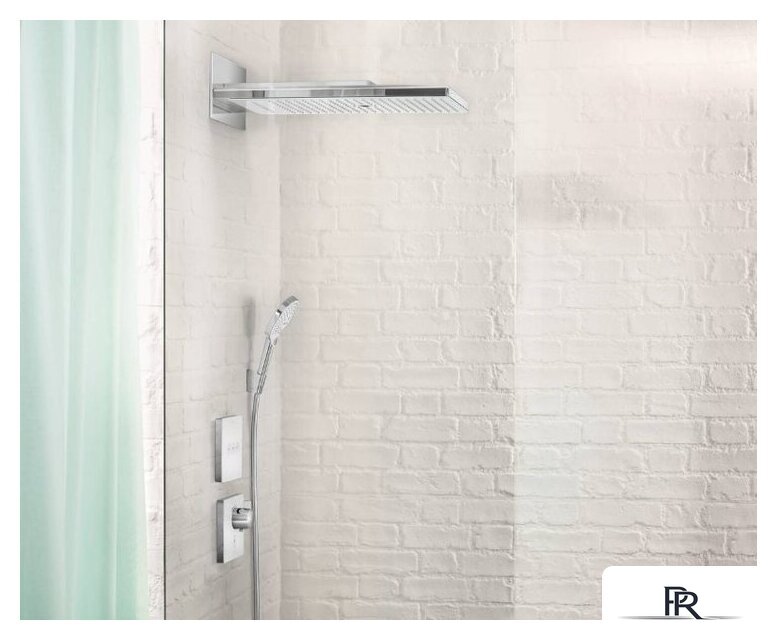 Шланговое подключение Hansgrohe FixFit Square 26455000 (хром) - Изображение №2 — Интернет-магазин ПроЗаказ