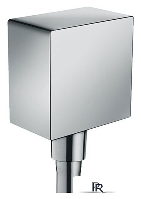 Шланговое подключение Hansgrohe FixFit Square 26455000 (хром) - Изображение №1 — Интернет-магазин ПроЗаказ