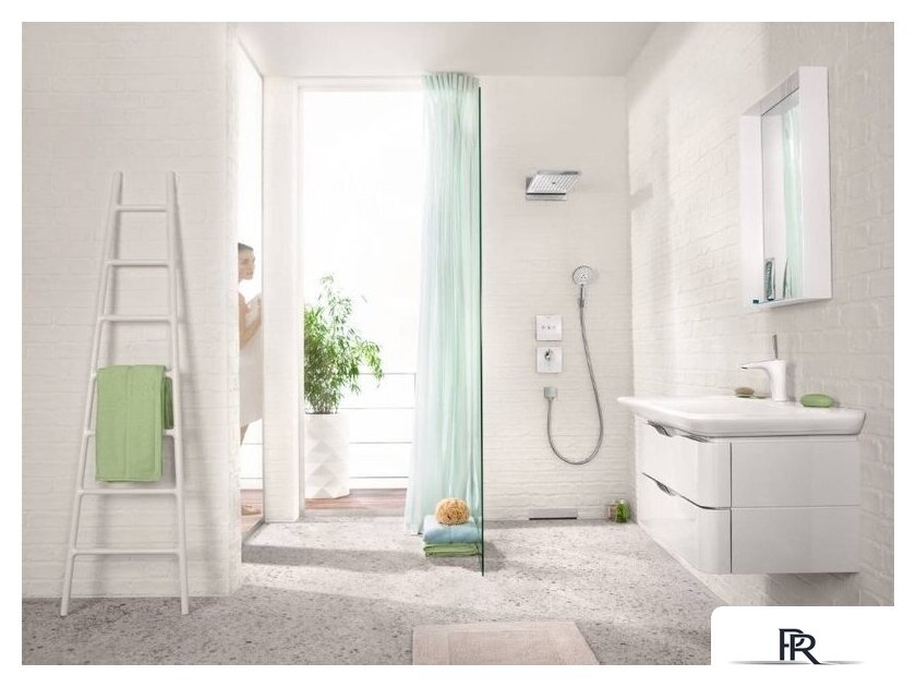 Шланговое подключение Hansgrohe FixFit Square 26455000 (хром) - Изображение №5 — Интернет-магазин ПроЗаказ