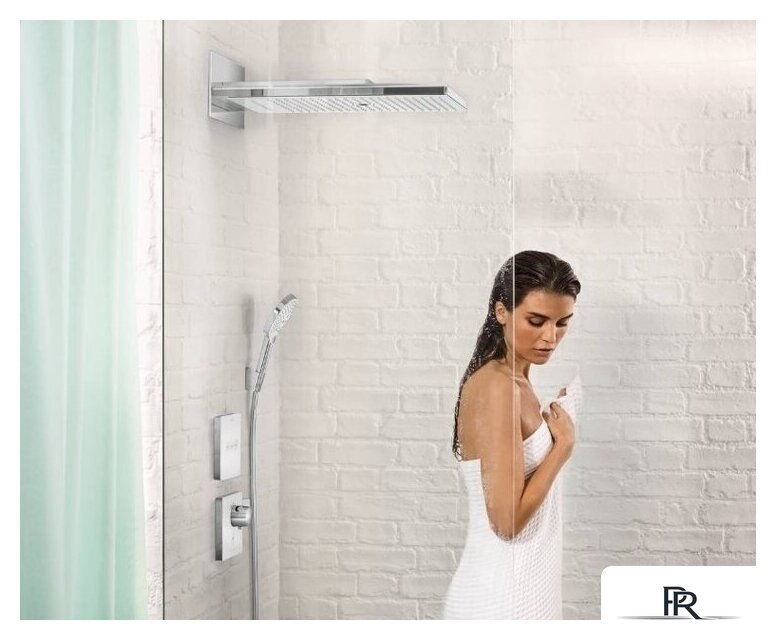Шланговое подключение Hansgrohe FixFit Square 26455000 (хром) - Изображение №6 — Интернет-магазин ПроЗаказ