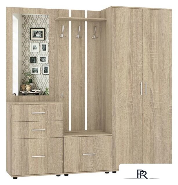 Стенка Интермебель Визит-4 (дуб сонома) - Изображение №1 — Интернет-магазин ПроЗаказ